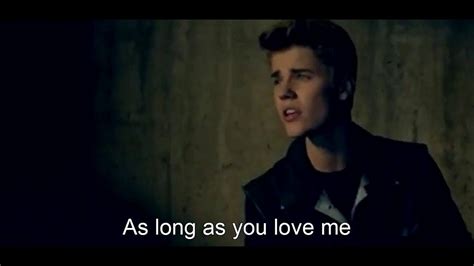 Justin Bieber: As Long as You Love Me (Music Video 